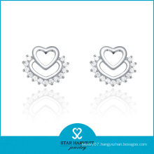 Pretty Fashion Silver Jewelry Stud Earring (SH-E0039)